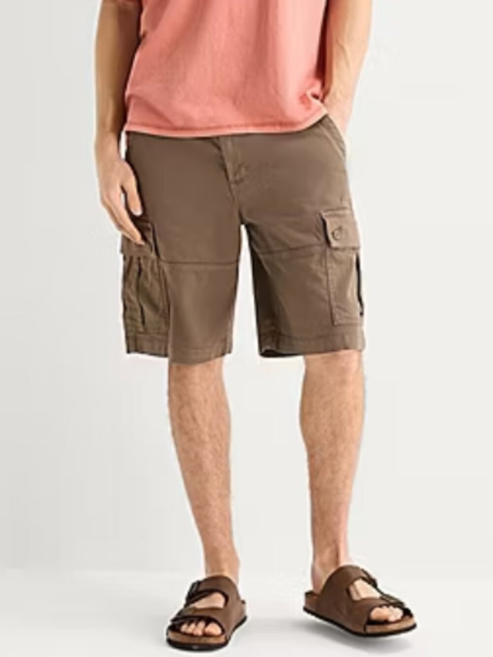 Arizona Jeans Men's Vintage Khaki Cargo Shorts